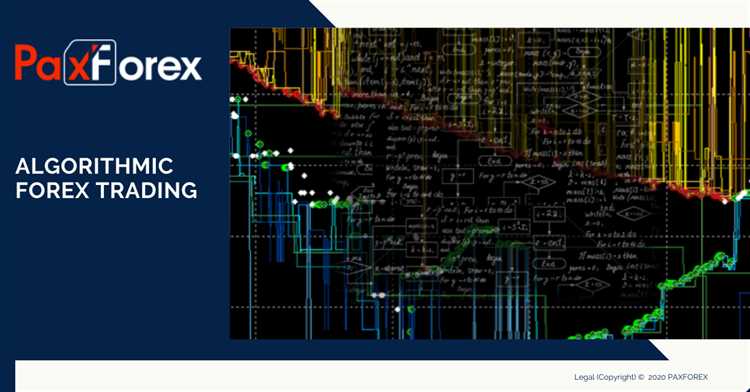 Algorithmic trading in forex