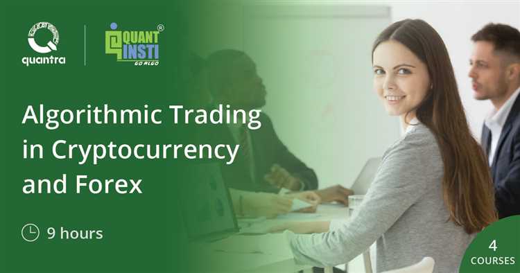 Forex algorithmic trading course