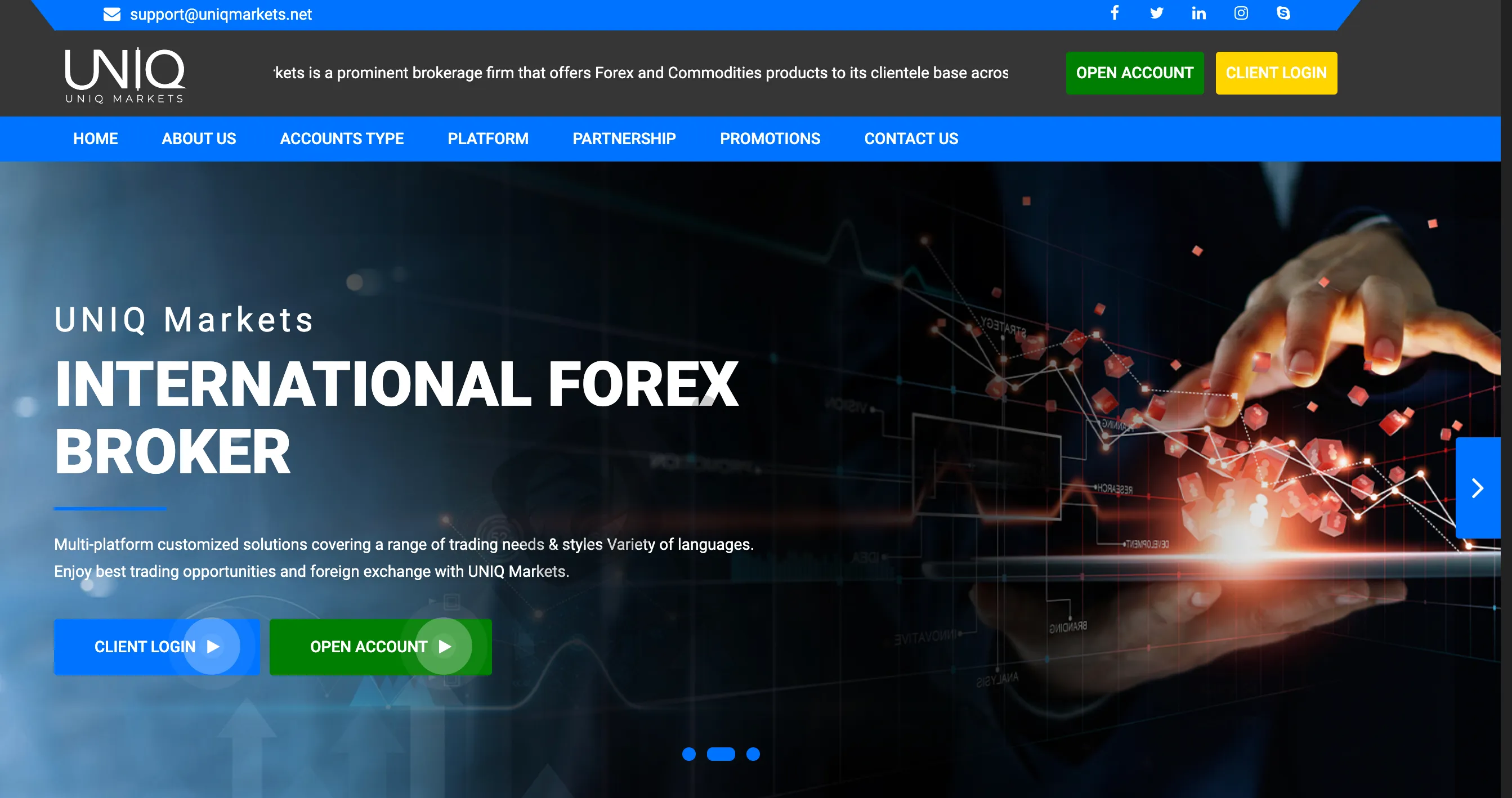 Forex trading official website