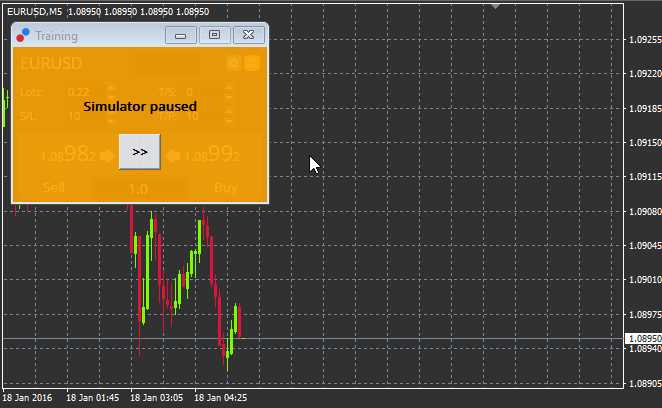 Forex trading simulator