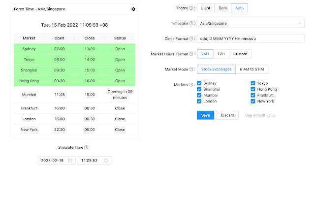 Forex trading timings