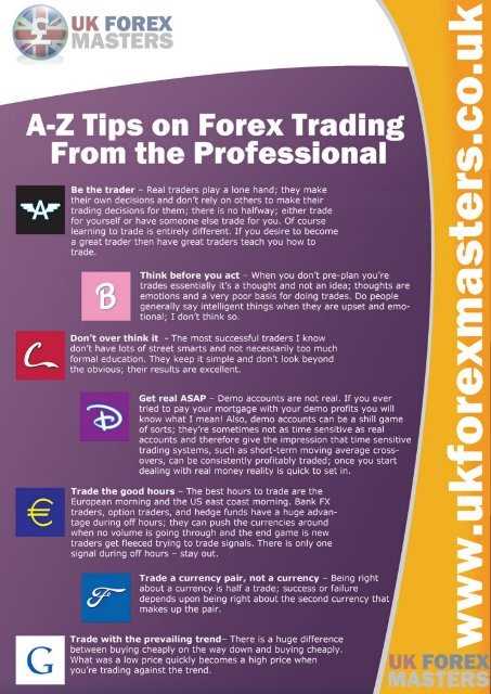 Forex trading tips secrets pdf