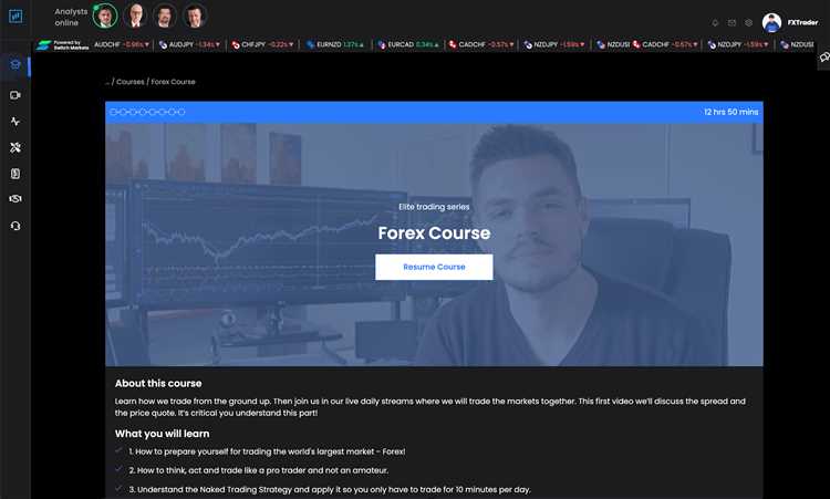 Free live forex trading room