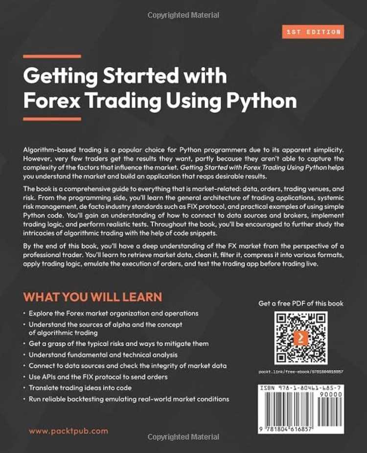 Getting started with forex trading using python pdf