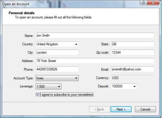 How to create a demo account for forex trading