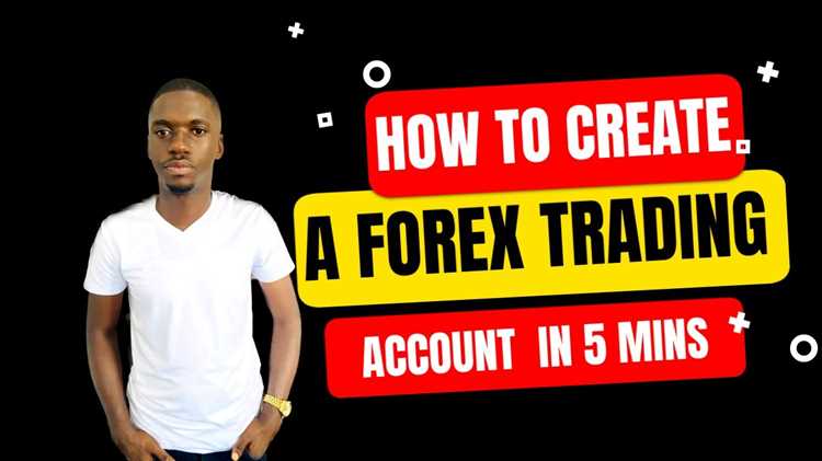 How to create forex trading account