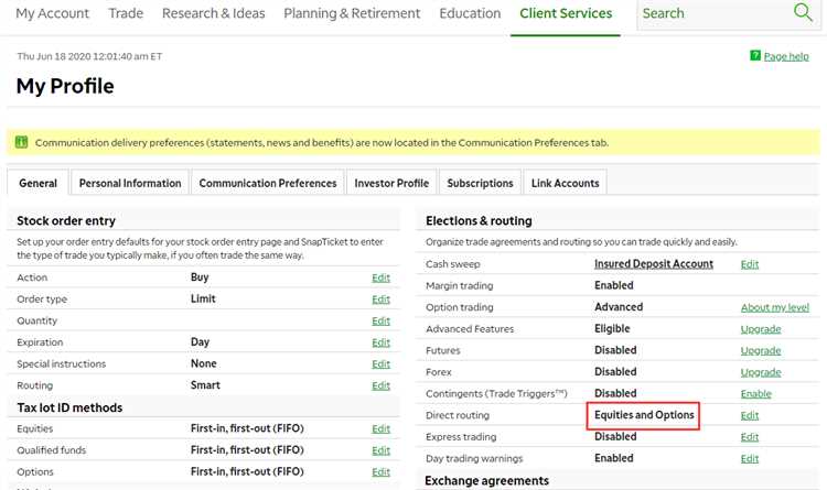 Requisitos essenciais para operar no mercado cambial na TD Ameritrade