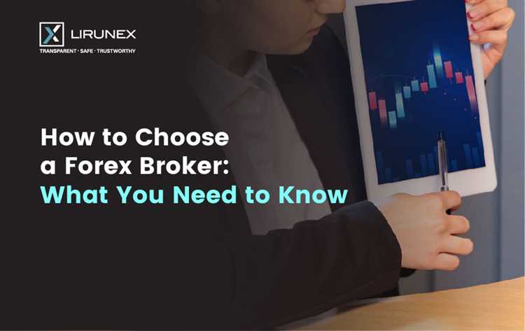 How to select a good broker in forex trading