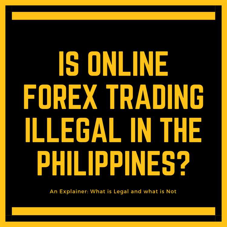 Is trading forex legal