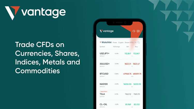 Vantage forex trading