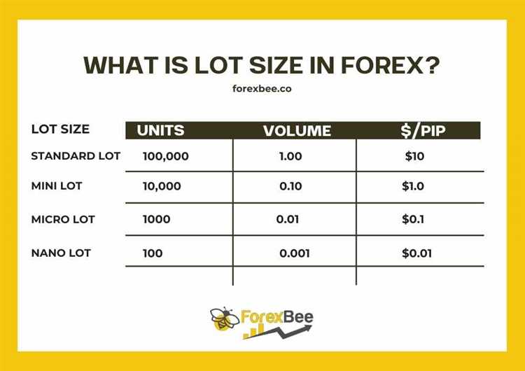 What is a lot in forex trading